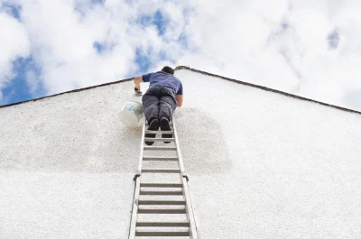 Peinture extérieure à la Neuve-Grange — façades et ravalement